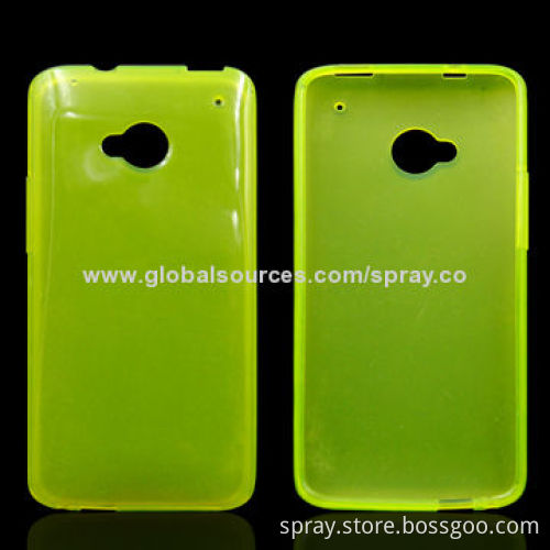 TPU Cellphone Cases, suitable for HTC one M7, different colors available